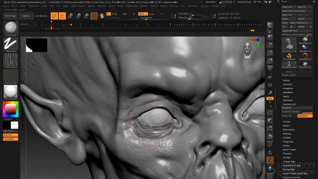 23 Introduction to Zbrush смотреть онлайн