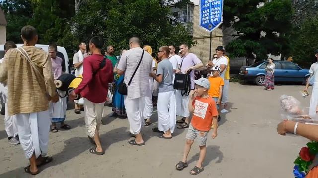 Нрисимха. Выход на Харинаму. Токмак - июль 2016