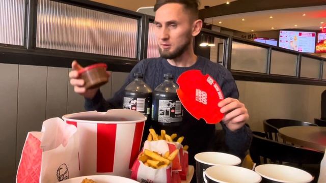 Пробуем в Англии крылышки KFS 😋 Арбат в городе Портсмут 🚶🏼♂️ uk travel, uk KFS food смотреть онлайн
