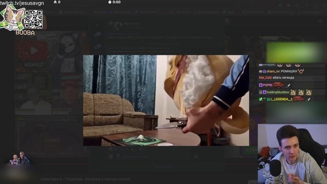 ХЕСУС СМОТРИТ КАК ПАПИЧ ЗАРЕЗАЛ СОБАКУ | РЕАКЦИЯ смотреть онлайн