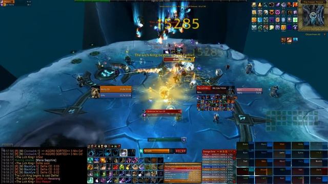 Furious Few vs. Lich King Heroic(25) Part 1. Color Version. смотреть онлайн