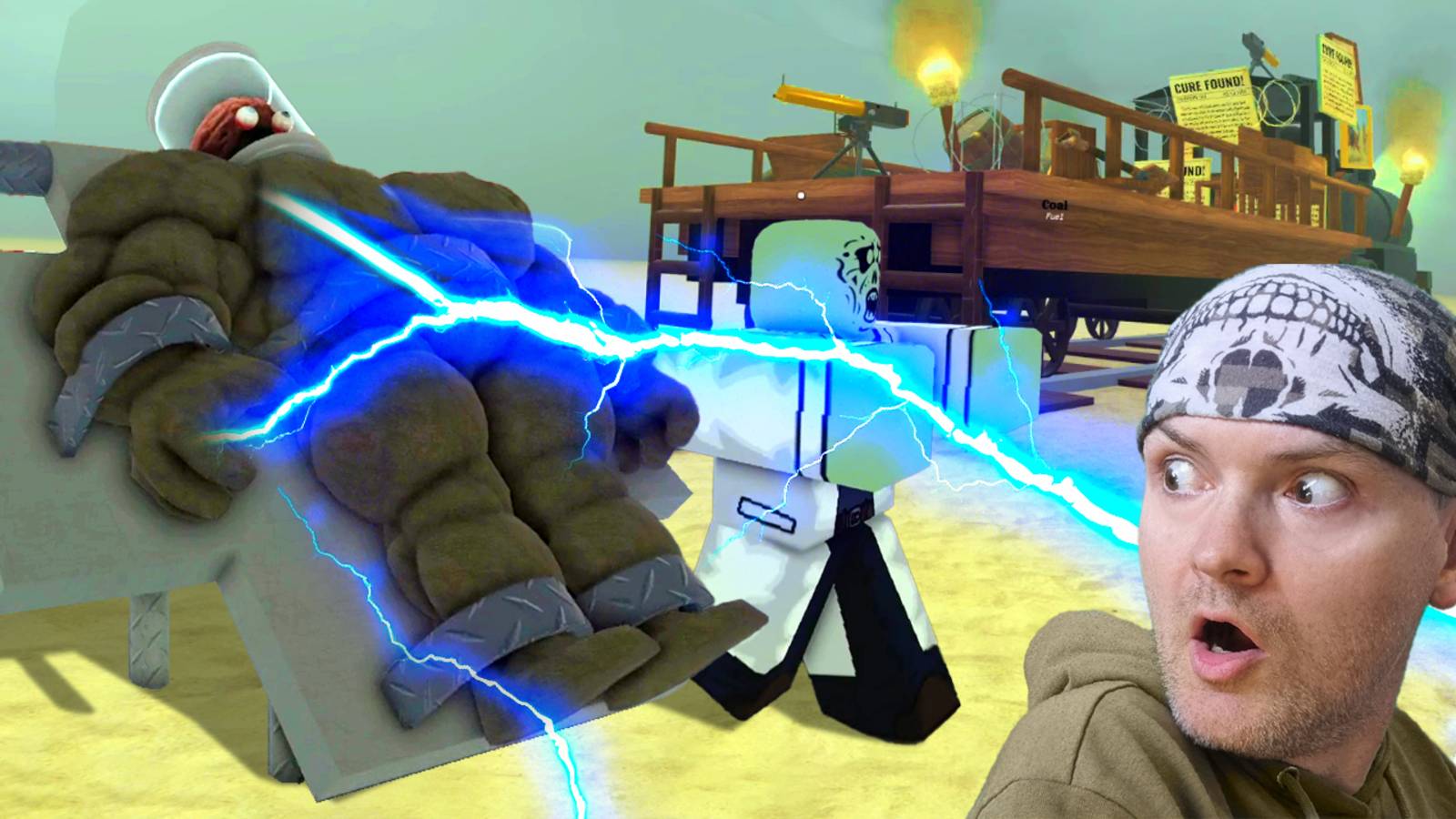 МЁРТВЫЕ РЕЛЬСЫ ДО САМОГО КОНЦА С ТЕСЛА БОССОМ ► Дед Реилс (Роблокс) смотреть онлайн