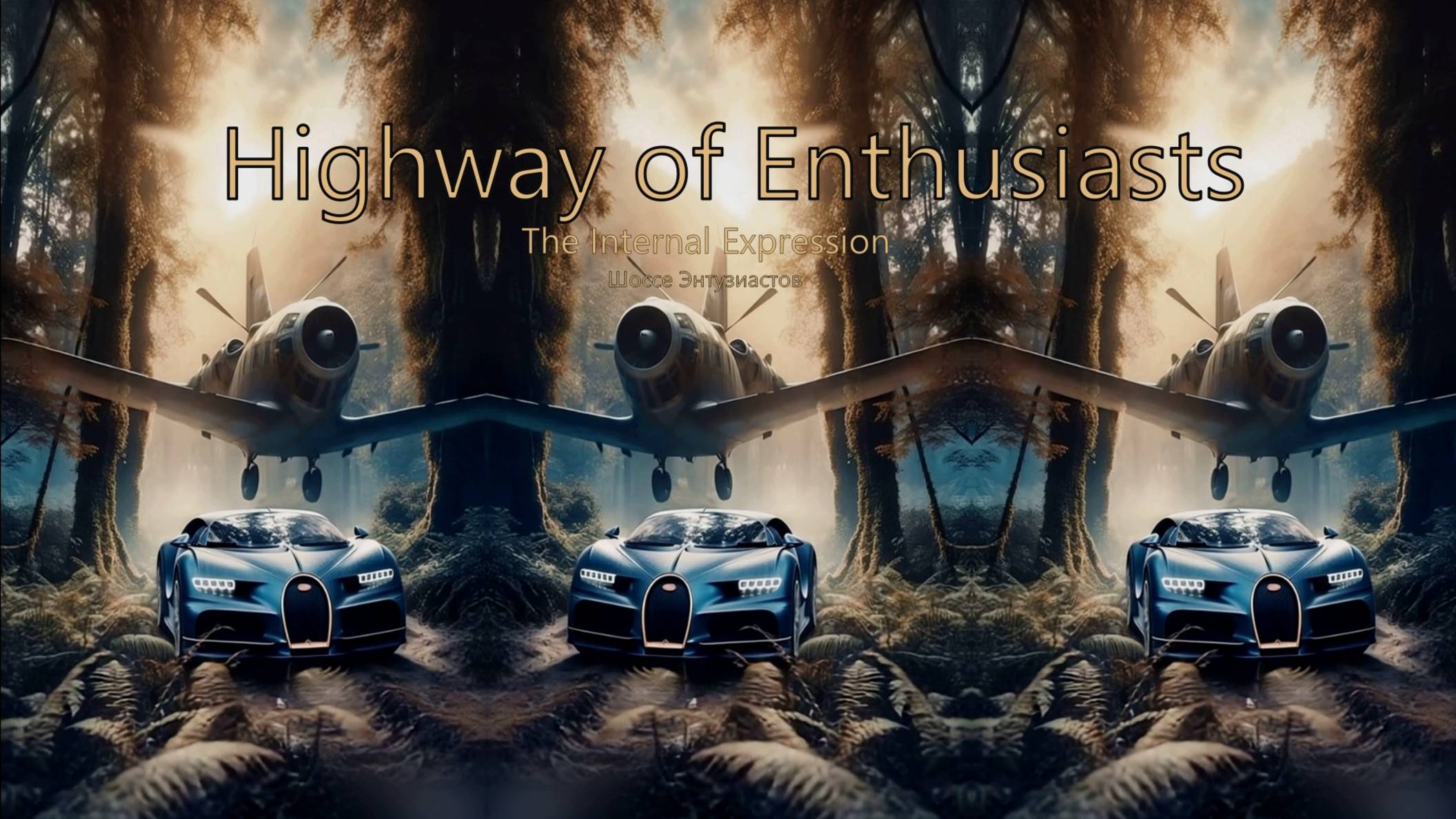 Highway Of Enthusiasts By The Internal Expression