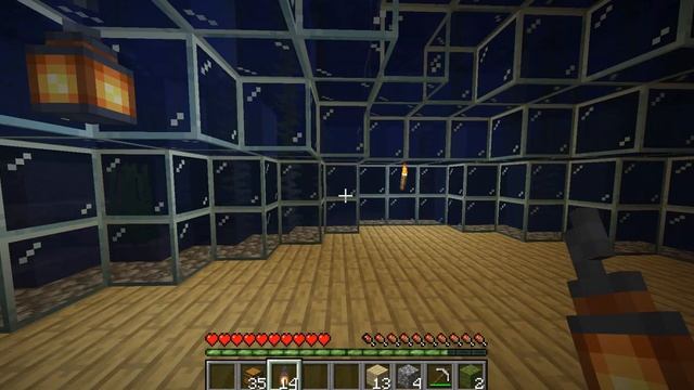 Майнкрафт ВЫЖИВАНИЕ, обустройка ПОДВОДНОЙ БАЗЫ. №1 смотреть онлайн