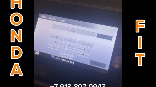 Код магнитолы Honda Fit GK3 фирмы Gathers VXM-145VSi смотреть онлайн