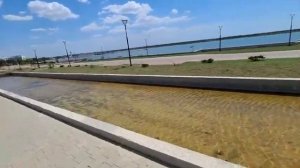 КРЫМ. ГОРОД САКИ. РОЗОВОЕ ОЗЕРО. НОВАЯ НАБЕРЕЖНАЯ. #крым #саки #crimea #travel