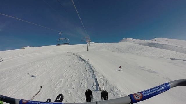 Гудаури 2018 Подъём на кресле смотреть онлайн