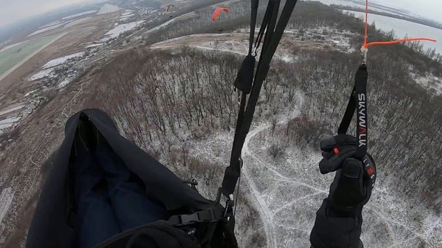 гора Карачун.Полет на параплане.