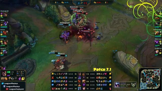Taliyah [ Patch 7.1 ] - OG NaeHyun - EUW SoloQ KDA 12/4/13 смотреть онлайн