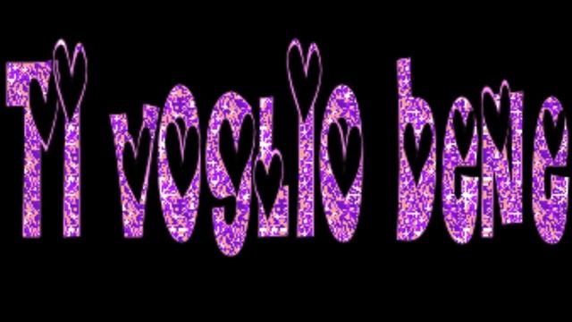 scritte glitter "ti voglio bene" смотреть онлайн