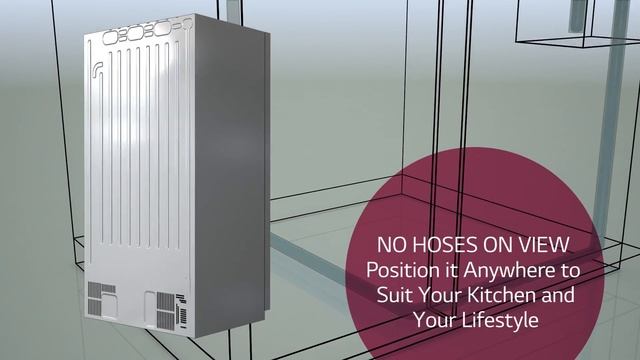 LG Non-Plumbed Fridge Freezer Benefits смотреть онлайн