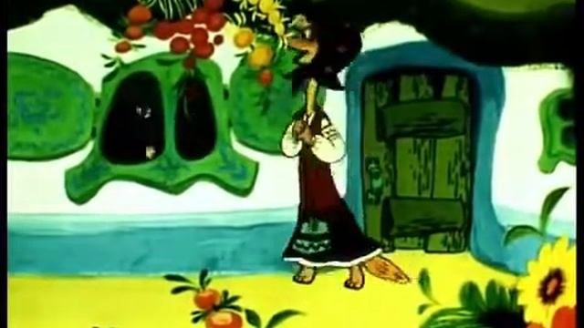 А вийди, півнику, до мене.  Що у мене золота пшениця, медова водиця - Котик та Півник 1991 рік