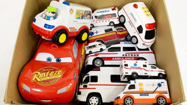 Скорая помощь обзор машинки тест драйв игрушки детские