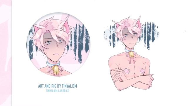 live2d vtuber showcase: naughty catboy смотреть онлайн