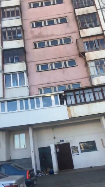 Паркурист в Уфе
