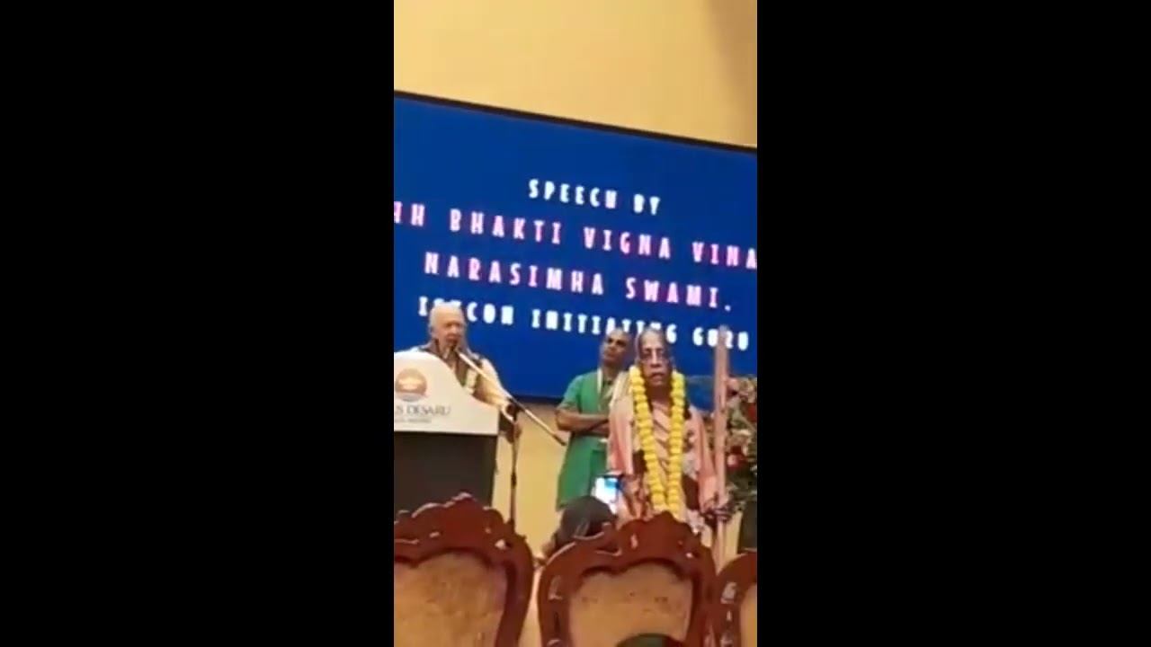 06.09.2024 - День 1 - Приветственное слово ЕС БВВ Нарасимхи Махараджа - Джохор, Малайзия