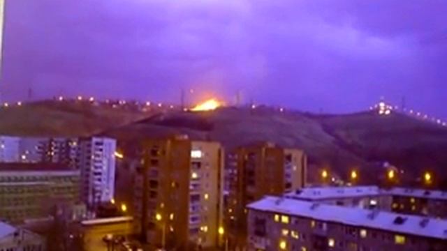 Пожар на Караульной горе