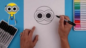 Как нарисовать Миньона Спрунки - Incredibox Sprunki