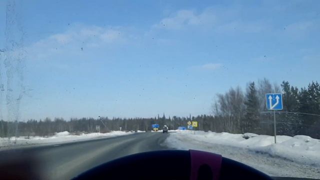 20220323 112523 Вранье про малую загруженность северных трасс  Трасса Сургут Когалым