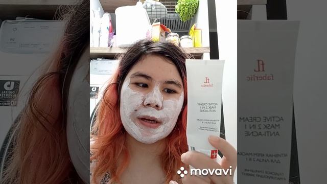 My Faberlic skin care .Clay face mask for acne смотреть онлайн