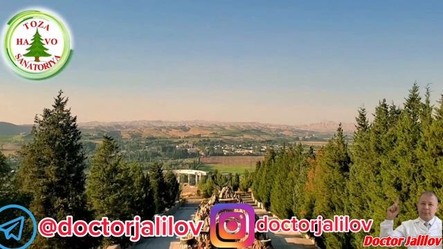 #АРХИВ ТОЗА ХАВО САНАТОРИЯСИДА ТУЯ СУТИ БИЛАН ДАВОЛАЙМИЗ #ДОКТОР ЖАЛИЛОВ