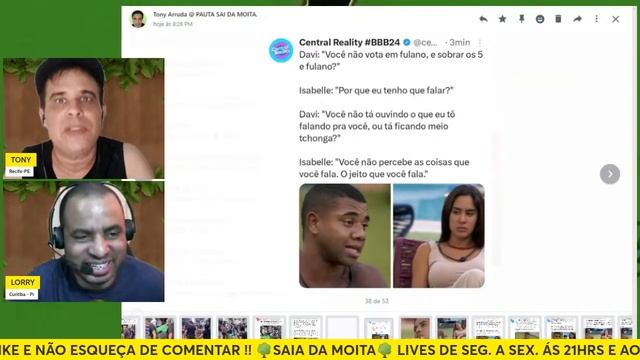 💥BBB 24- Pitel Eliminada! 82% Buda Líder e Paredão formado! Vai ter rejeição? Bin x Davi quem sai? смотреть онлайн