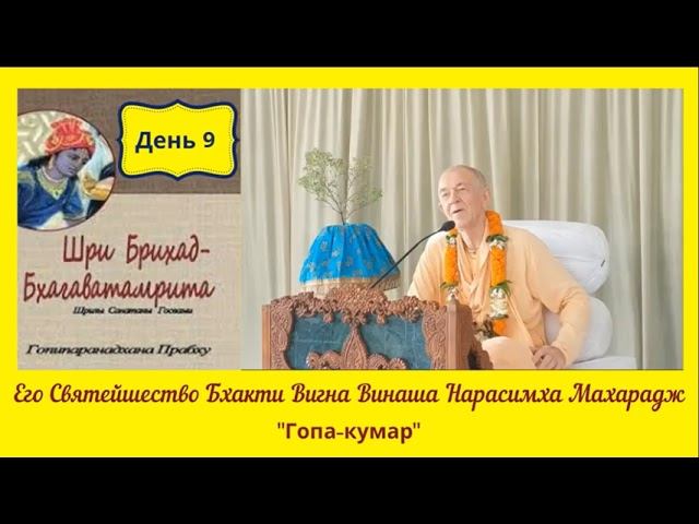 День 9 - Брихад-Бхагаватамрита - 21.04.2020 - ЕС БВВ Нарасимха Махарадж (англ-рус)