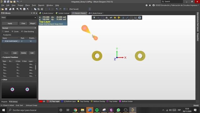 Como crear componentes en Altium Designer смотреть онлайн