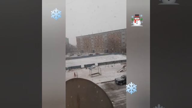 Первый снег за окном смотреть онлайн