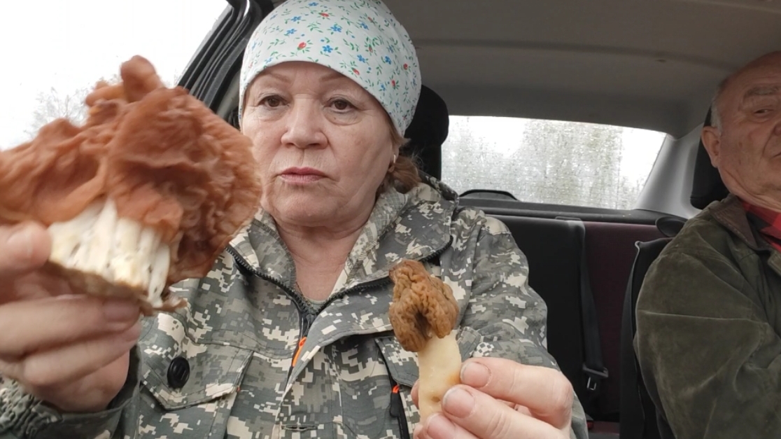 Торговля на трассе, продаю грибы // закрою канал😏// салат с авокадо 🥑// смотреть онлайн