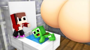 Крошечный Майки и Джей Джей Бедная жизнь— Мультик с Персонажами Майнкрафт