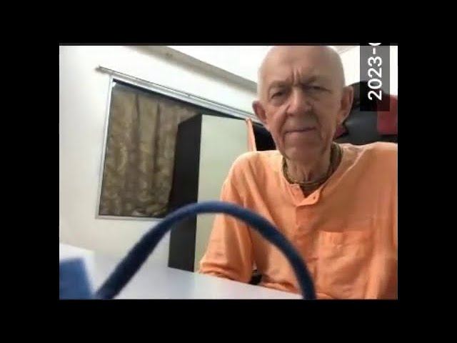 Лекция для новых преданных в Женеве - 21.05.2023 - ЕС БВВ Нарасимха Махарадж  (англ-рус)