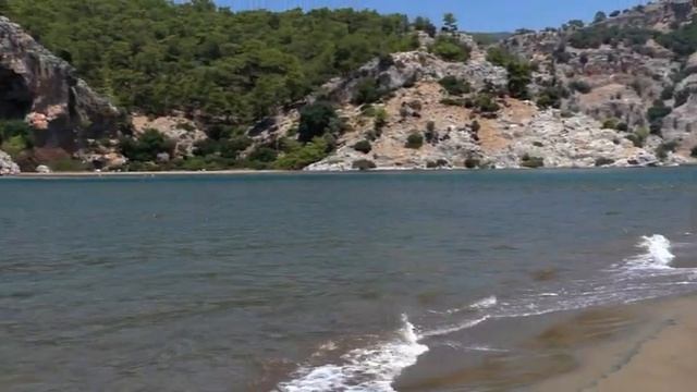 Черепаший пляж Изтузу (Дальян, Турция) смотреть онлайн