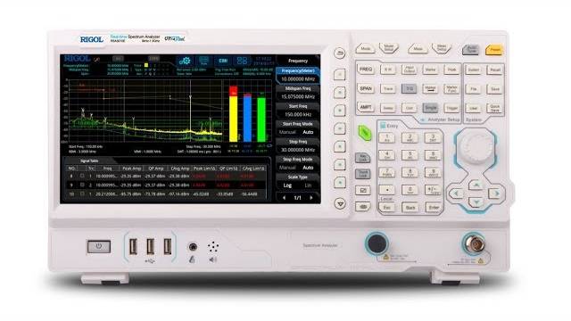 RIGOL's RSA3000E Series Real-Time Spectrum Analyzer