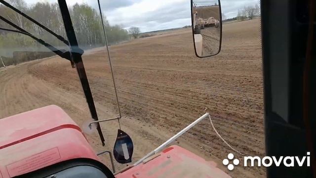 кировец к744 + посевной комплекс Агратор 8500, посев пшеницы