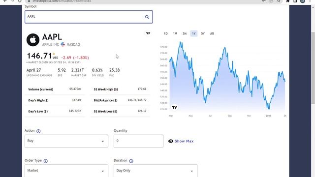 Investopedia Simulator Tutorial смотреть онлайн