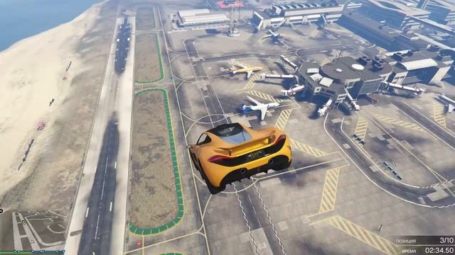 ЭКСТРИМАЛЬНЫЙ ВЫЛЕТ ИЗ ОГРОМНОЙ ТРУБЫ В GTA 5 ONLINE смотреть онлайн
