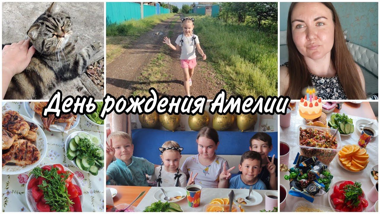 Празднуем день рождения Амелии на даче смотреть онлайн