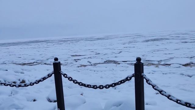 Вид на Финский залив со смотровой площадки в Сестрорецке смотреть онлайн