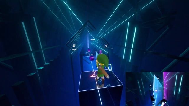 Beat Saber Devourer of gods nonstop mix 43%-92% (80% speed expert+) смотреть онлайн