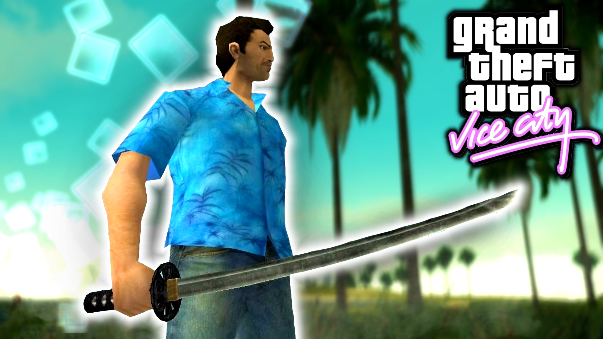 Томми с катаной - ГТА Вайс Сити смотреть онлайн