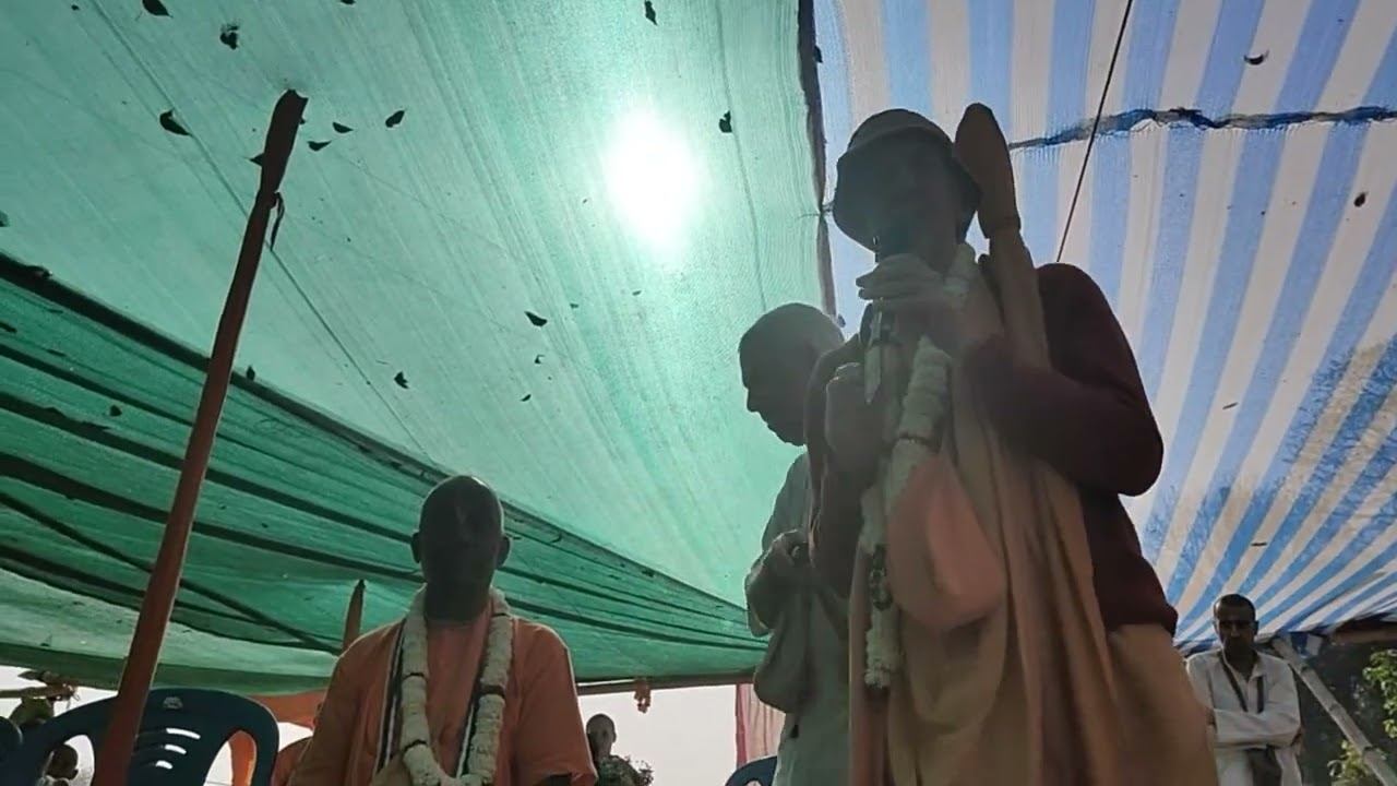 День 3 - Клип - 04.03.2025 - Гуру-пуджа, Панчавени, храм Девананды Пандита