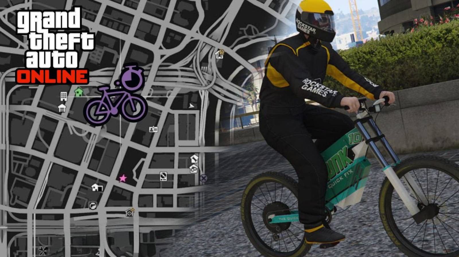 Велогонка на время здание FIB в GTA Online смотреть онлайн