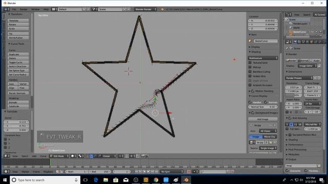 Blender Tutorial in hindi part 11 BEZIER CURVE смотреть онлайн