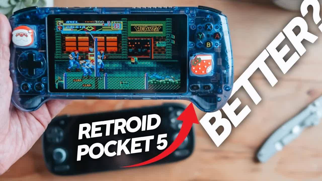 Anbernic RG556 VS Retroid Pocket 5 смотреть онлайн