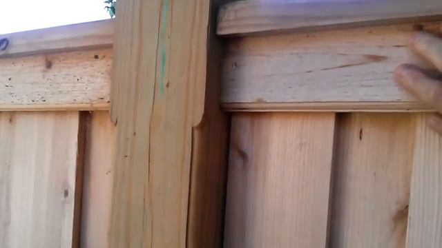 Cedar Fence Build 1 смотреть онлайн