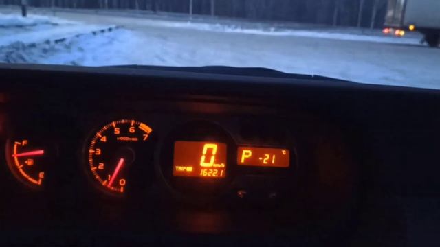 Зимний Перегон в Одного, Тойота Румион в мороз -35. смотреть онлайн