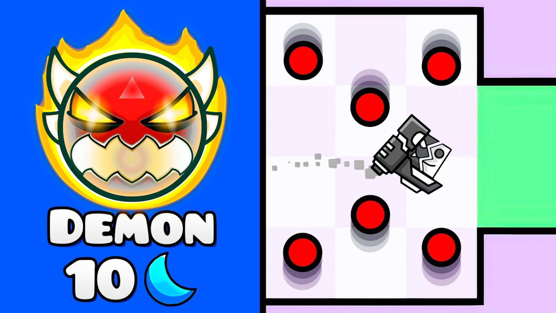 САМАЯ СЛОЖНАЯ ИГРА в мире, но это Geometry Dash смотреть онлайн