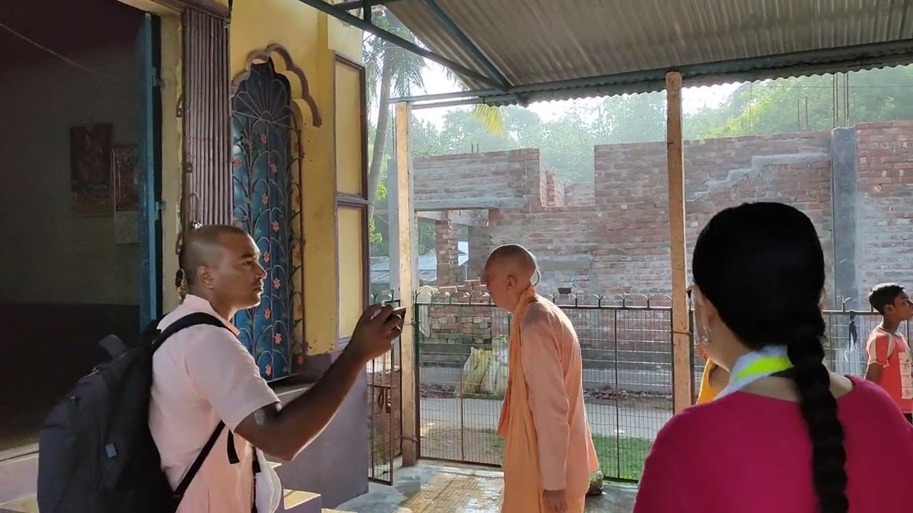 BVV Narasimha Maharaj - Kartika parikrama, Day 3 - Guru puja - Dogacchi,  15.10.2022