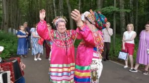 Измайловский пятачок гармонисты Анатолий Лободедов и Юрий Степашкин